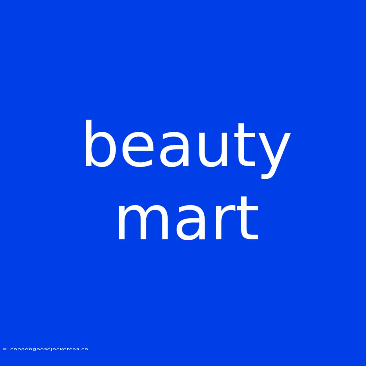 Beauty Mart