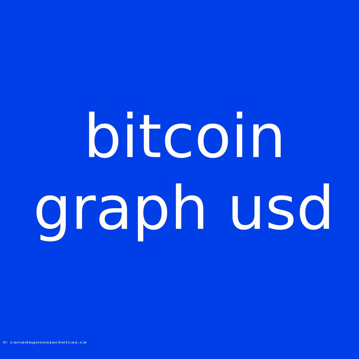 Bitcoin Graph Usd