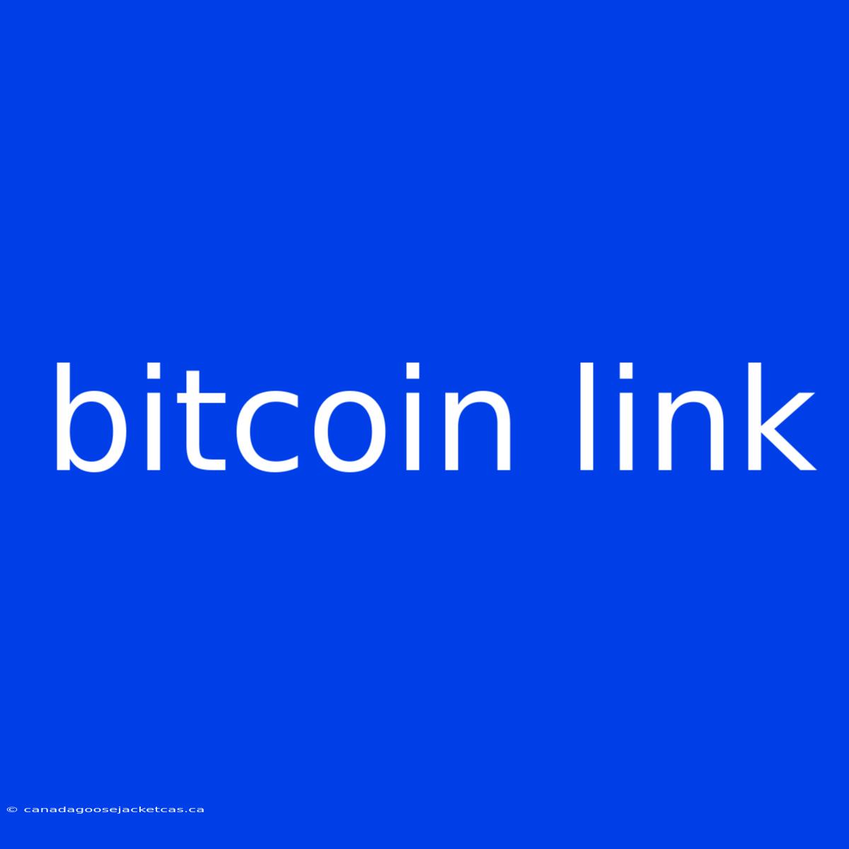 Bitcoin Link