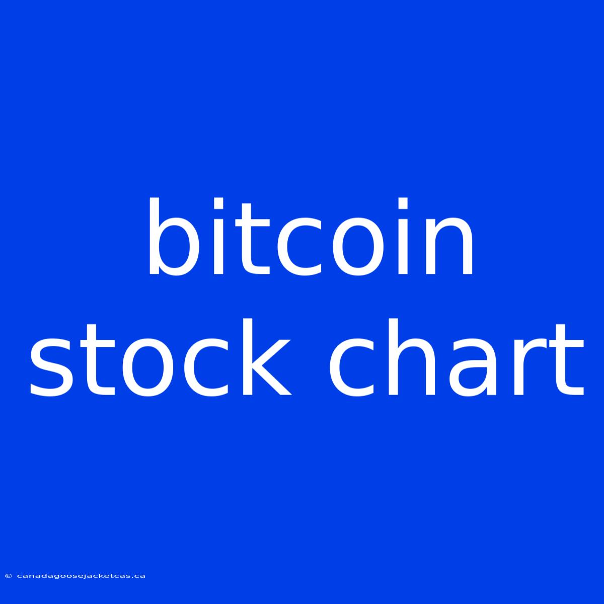 Bitcoin Stock Chart