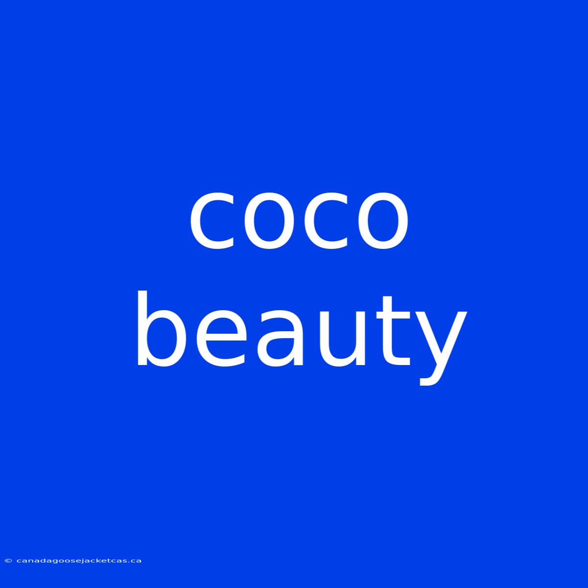 Coco Beauty