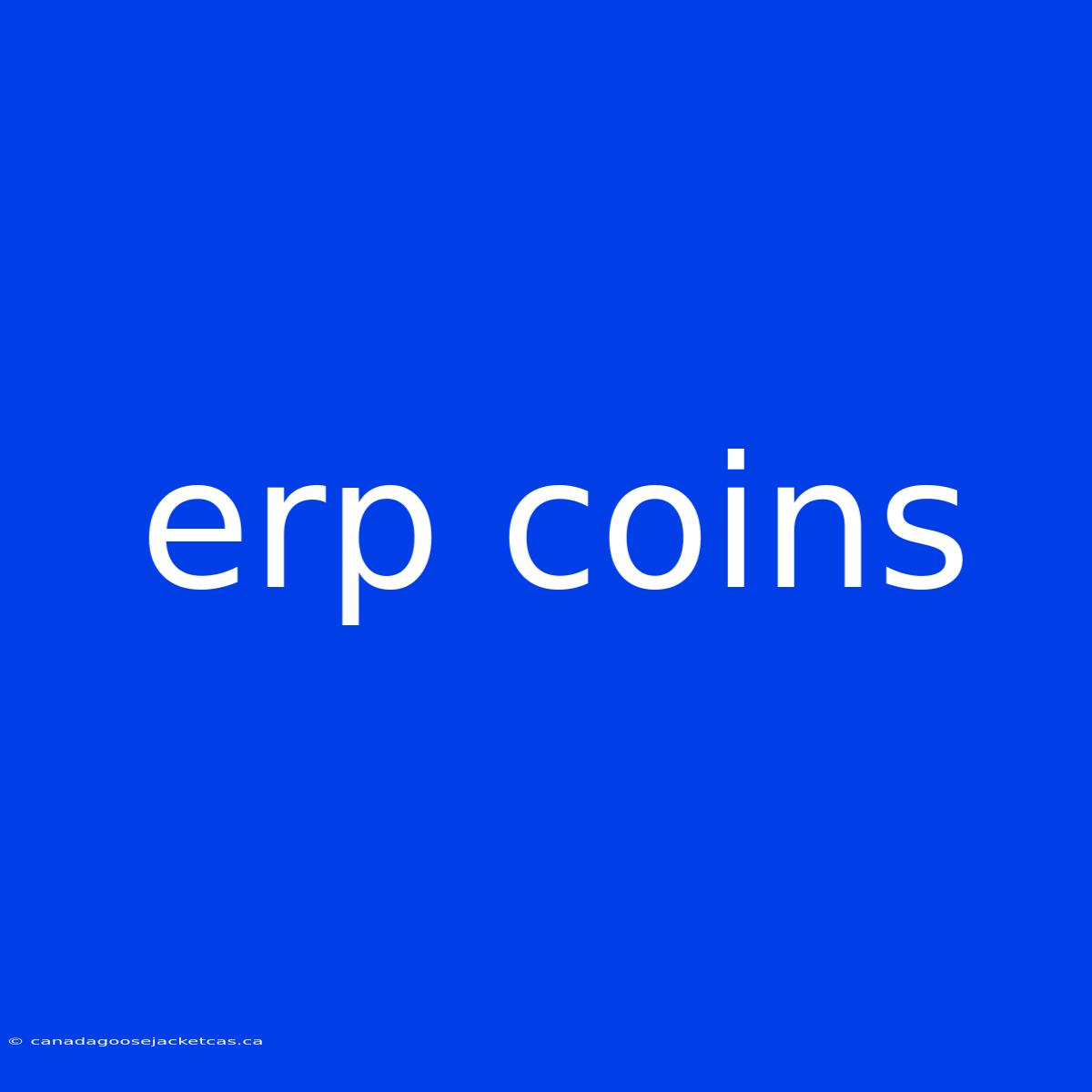 Erp Coins