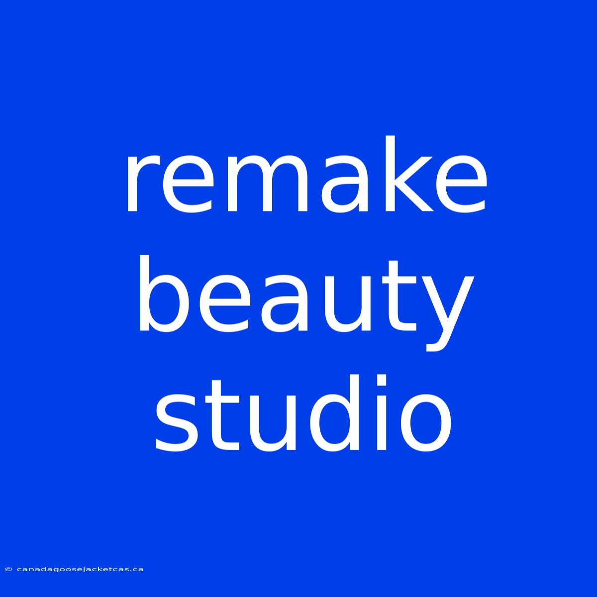 Remake Beauty Studio