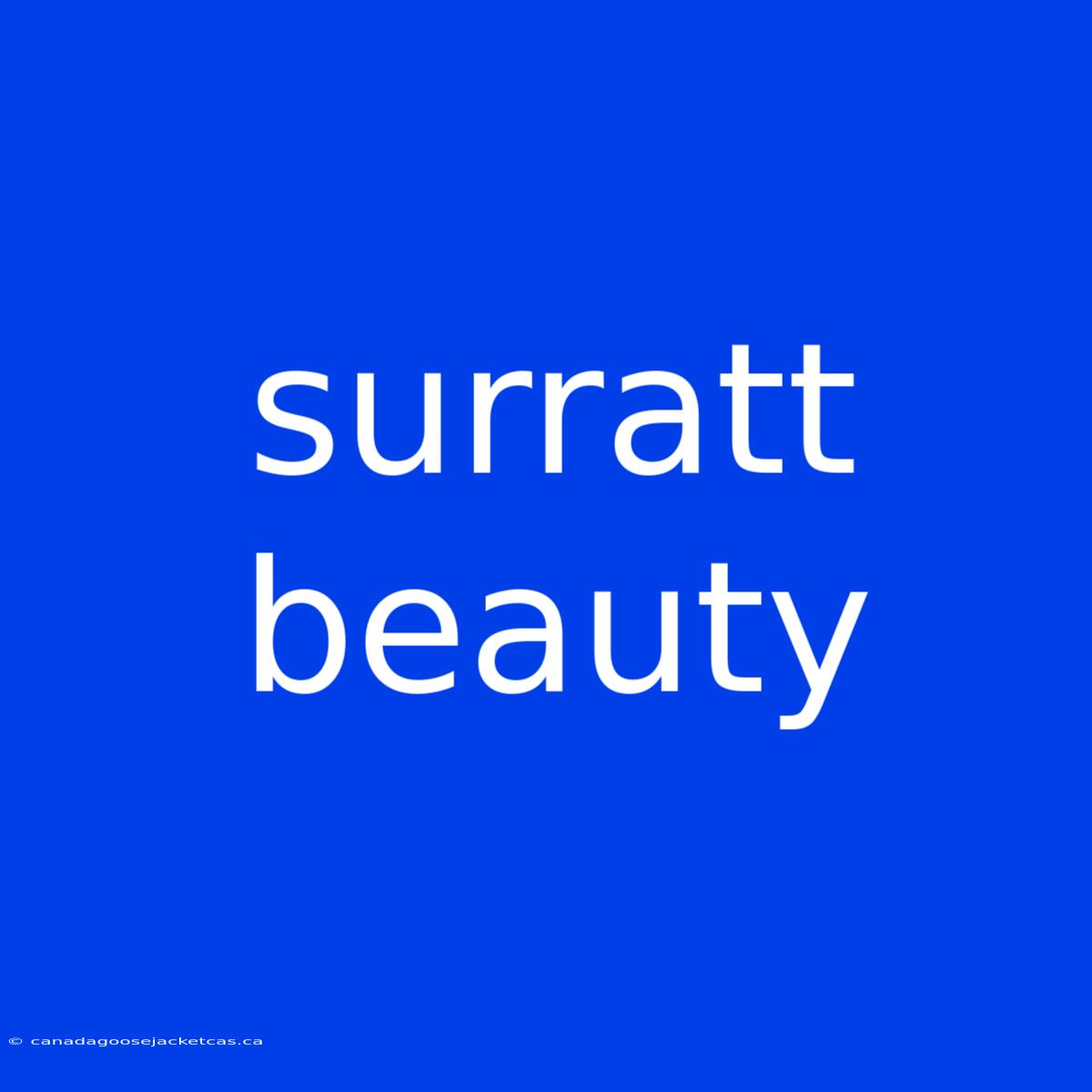 Surratt Beauty